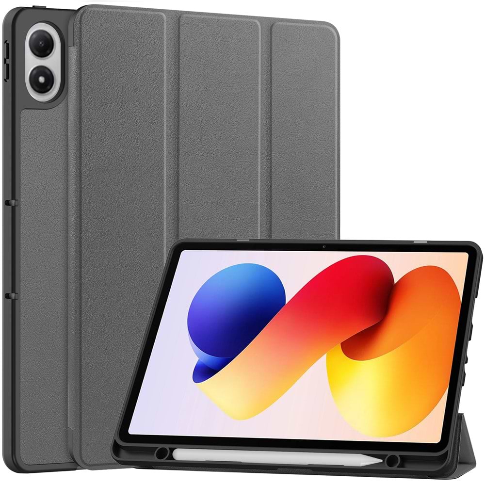 Чохол для планшету BeCover Flexible TPU Mate з кріпленням for Xiaomi Redmi Pad 2 Pro 12.1" Grey (715608)